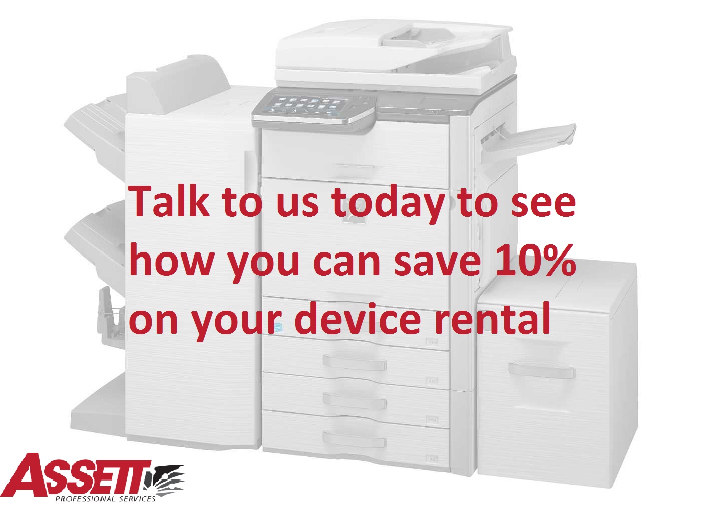 Save 10% of device rental